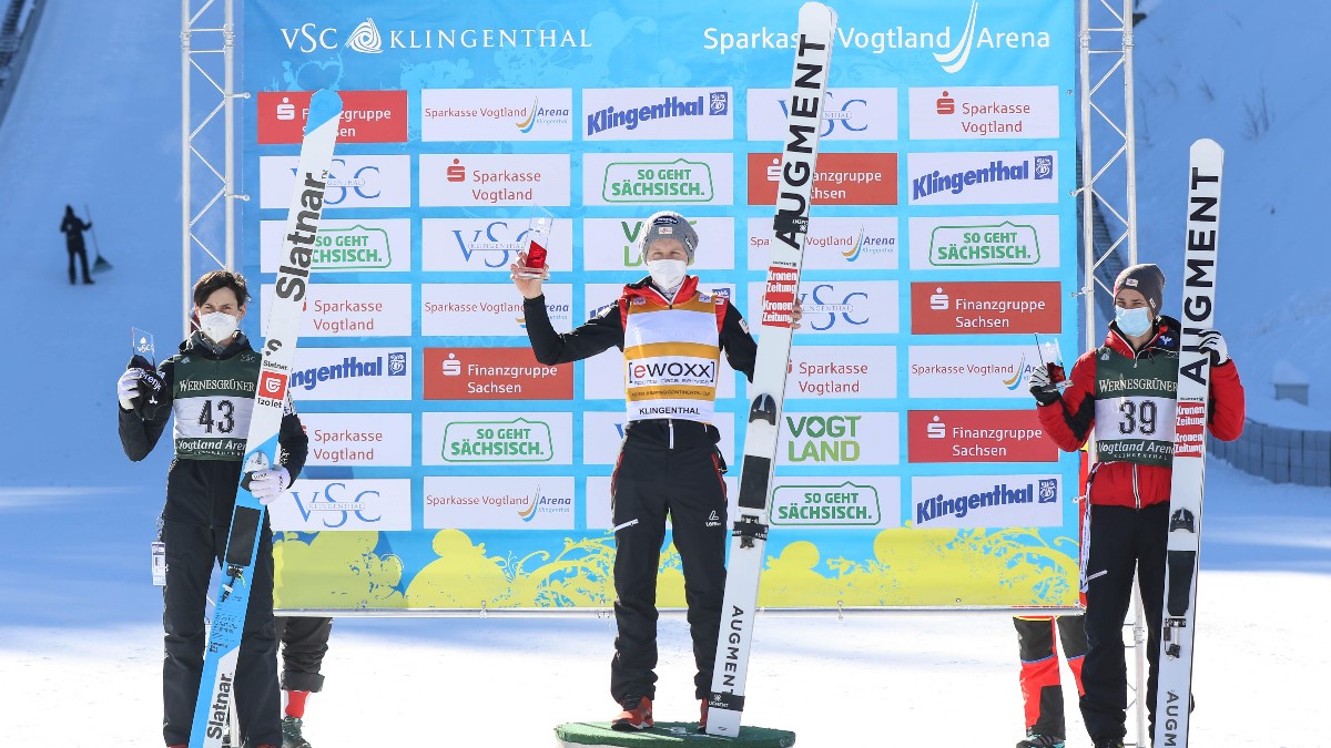 Deutsche Adler lassen in Klingenthal Flügel hängen