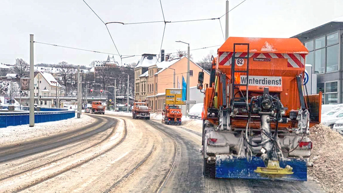 Wintereinbruch im Vogtland sorgt für Unfälle