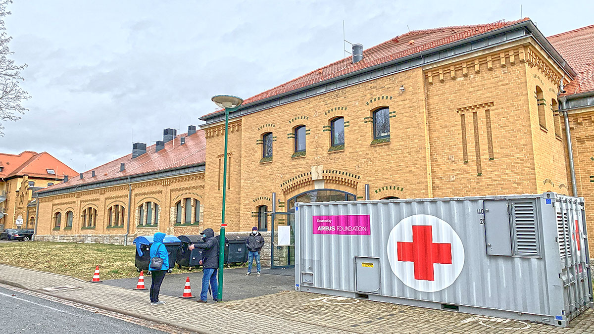 Impfzentrum in Plauen impft wieder