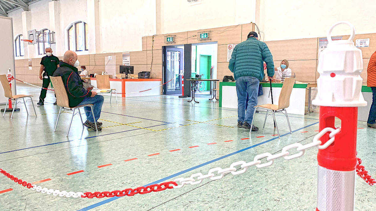 Impfzentrum in Plauen schließt wieder