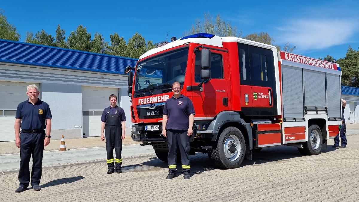 Feuerwehr Großfriesen bekommt neues Löschgruppenfahrzeug