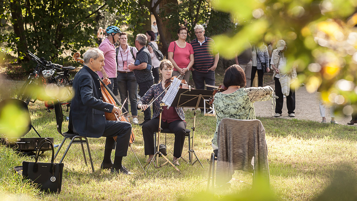 Musikalischer Spaziergang im Plauener Stadtpark