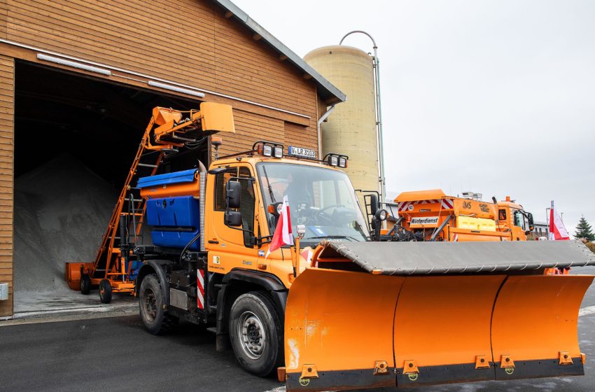 Winterdienst gut auf Winterperiode vorbereitet. Foto: Vogtlandkreis