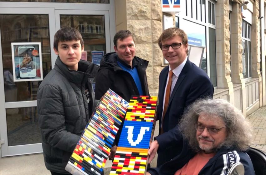 Weiter Lego-Rampe in Plauen übergeben