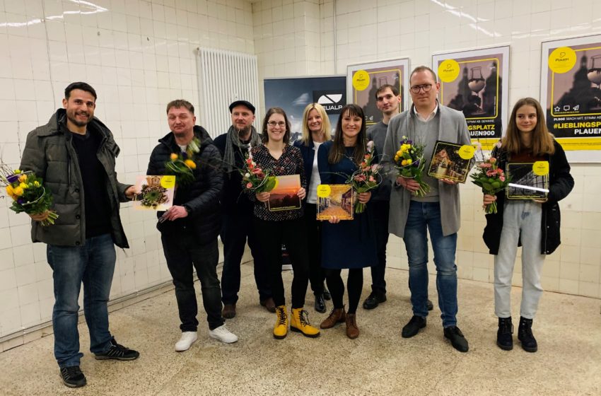 Lieblingsplatz in Plauen 2022 gekürt. Foto: Dachverband Stadtmarketing Plauen e.V.