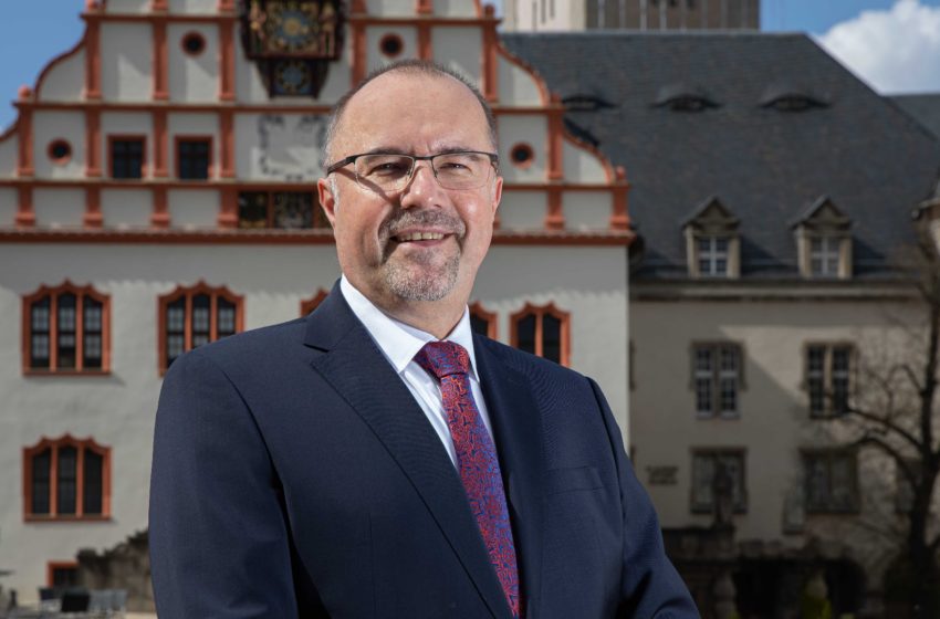 Plauens Oberbürgermeister Steffen Zenner. Foto: Stadt Plauen