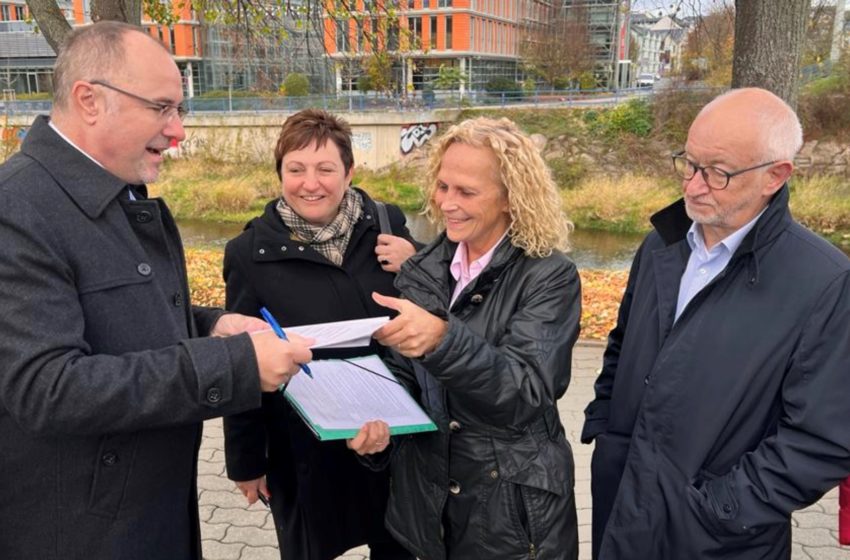 Fördermittel für Bau der Neuen Elsterbrücke. Foto: S. Höfer