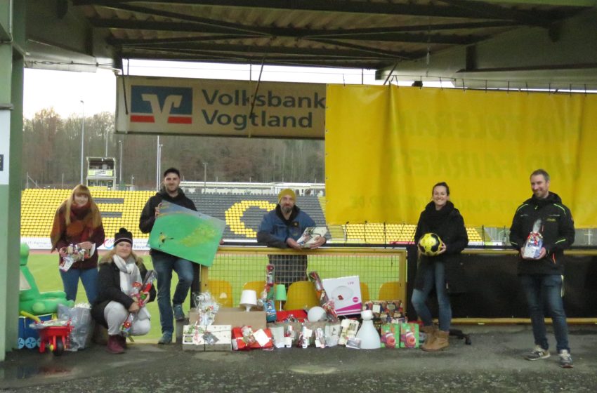 Badkurve Plauen hilft mit Weihnachtsspenden-Aktion