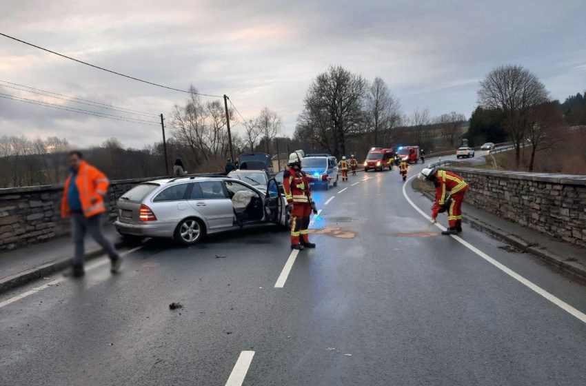 Unfallverursacher nach Flucht gestellt. Foto: Polizei