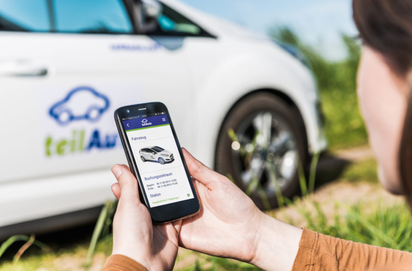 Carsharing Anbieter teilAuto wächst mit der Branche. Foto: teilAuto