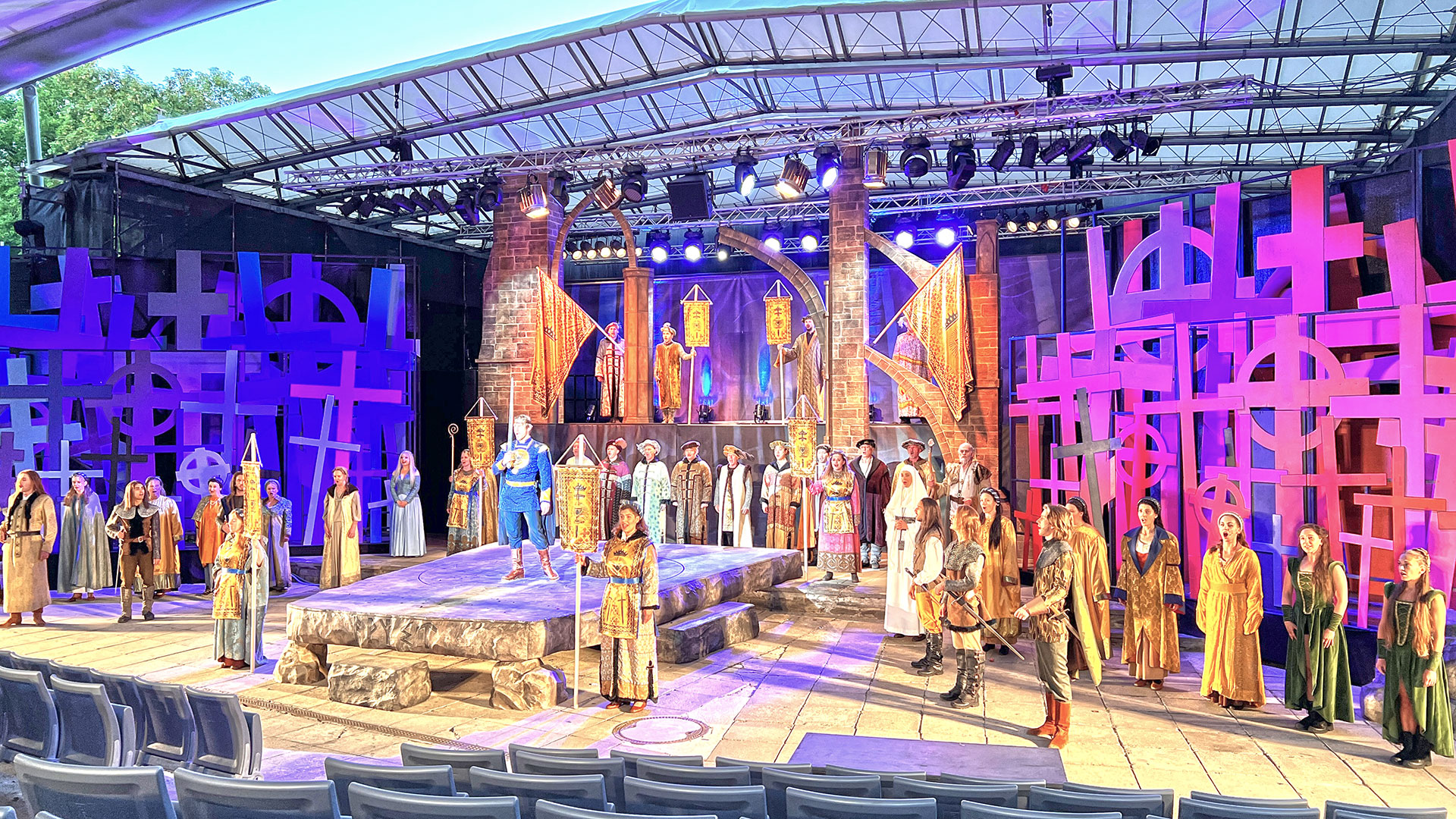 Open-Air-Musical im Parktheater Plauen:  Artus – Excalibur feiert Premiere