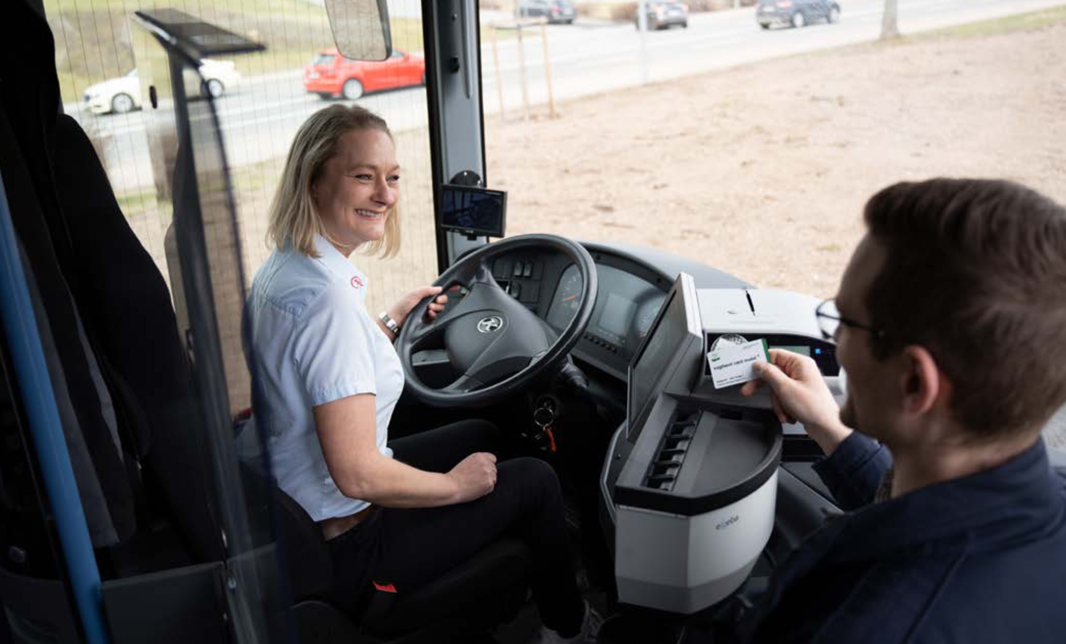 Ein Tag mit Busfahrerin Yvonne Klemm