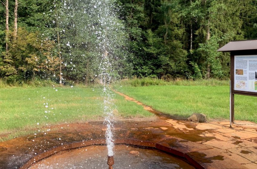 Die thermalquelle Neumühle in Geilsdorf. Foto: Spitzenstadt.de