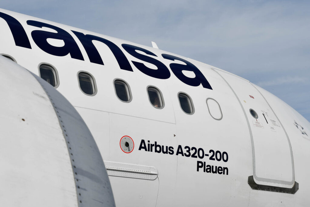 Der Lufthansa Airbus A320-200 Plauen. Foto: Deutsche Lufthansa AG