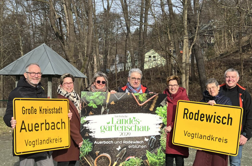 Landesgartenschau 2029 im Vogtland - Zuschlag für Auerbach und Rodewisch