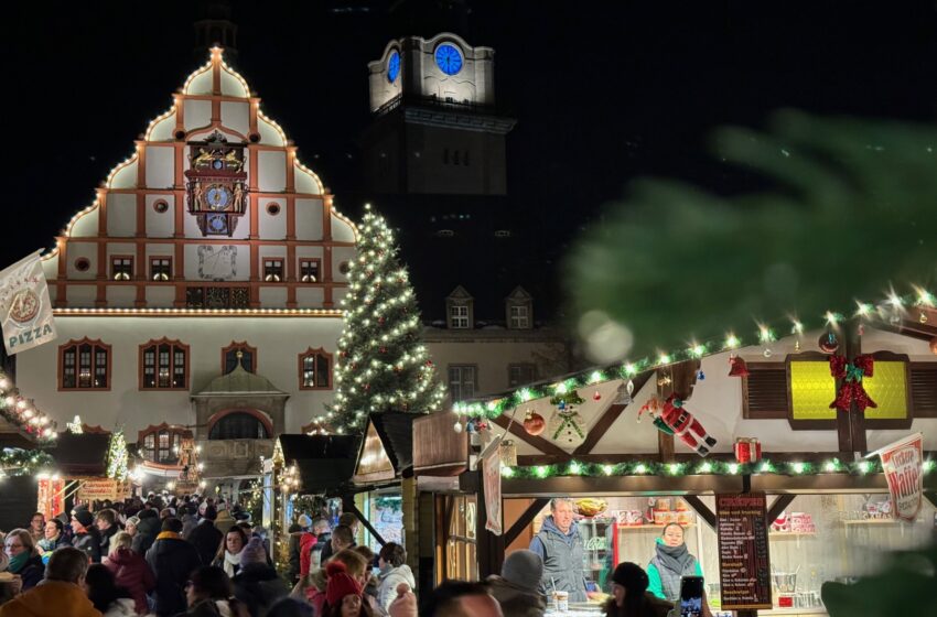 Weihnachtsmarkt Plauen