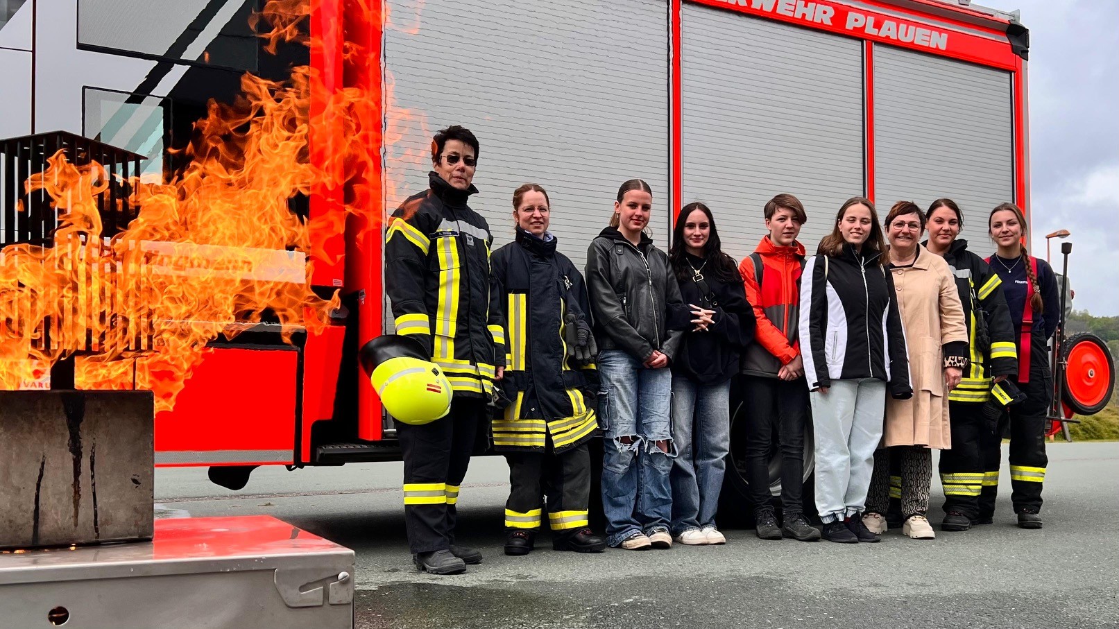 Feuerwehr Plauen sucht Feuerwehrfrauen