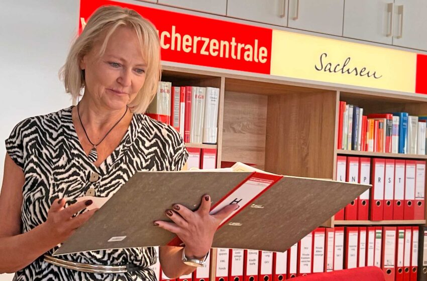 Heike Teubner von der Verbraucherzentrale Auerbach. Foto: S. Höfer