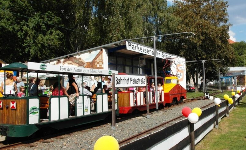 Die Freizeitanlage Syratal mit ihrer Parkeisenbahn. Foto: Freizeitanlage Syratal