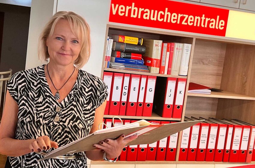 Heike Teubner von der Verbraucherzentrale Auerbach. Foto: S. Höfer