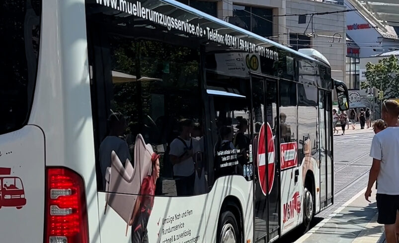 Straßenbahn Plauen setzt bei Linienbussen jetzt auf Elektromobilität. Foto: S. Höfer