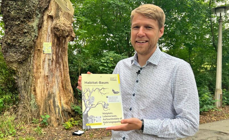 Markus Löffler von der Stadtverwaltung Plauen. Foto: S. Höfer