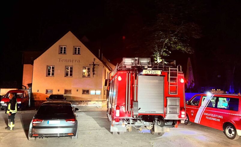 Toter Mann im Stadtparkteich in Plauen. Foto: S. Höfer