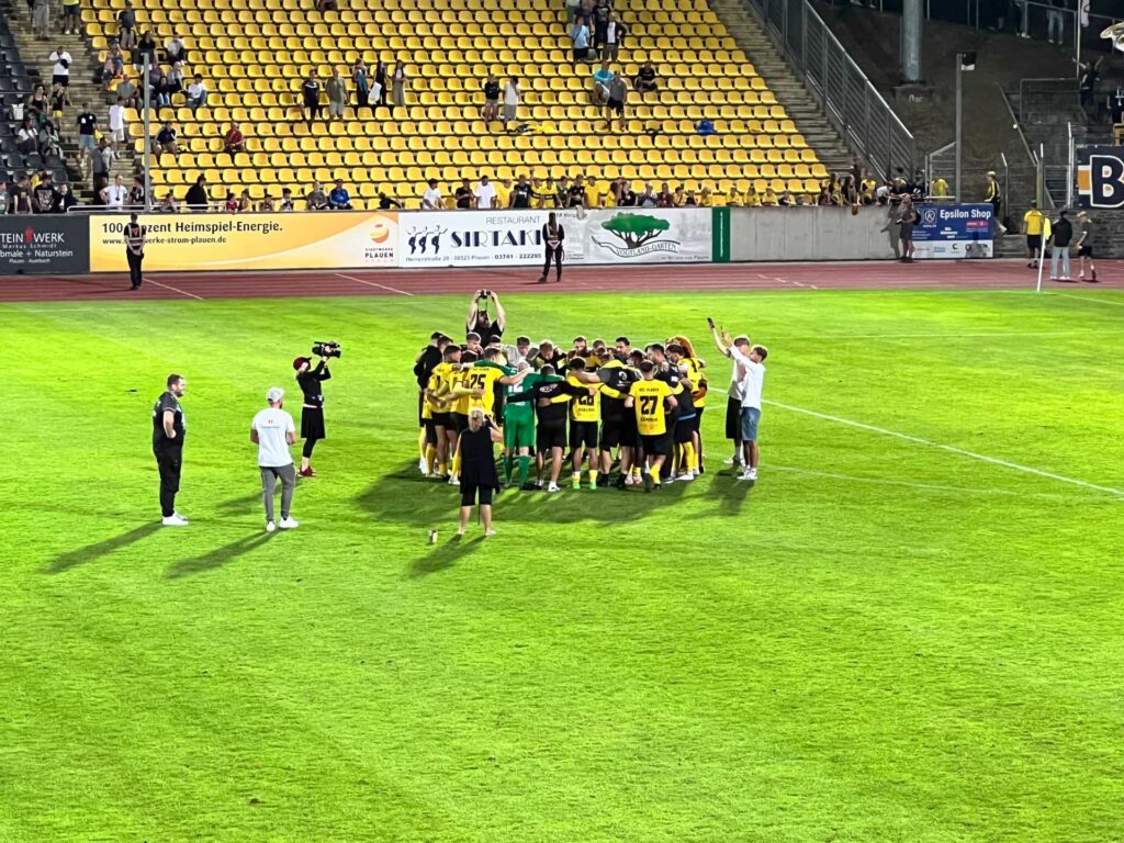 VFC Plauen will bei Stadionversorgung nachbessern. Foto: S. Höfer