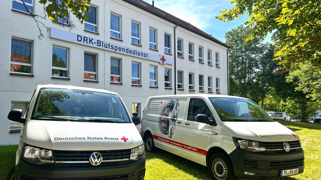 Über 15.000 Liter Vollblut werden in der Blutspendezentrale an der Röntgenstraße in Plauen jährlich gespendet. Foto: Sebastian Höfer