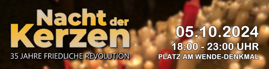 Nacht der Kerzen 2024 in Plauen