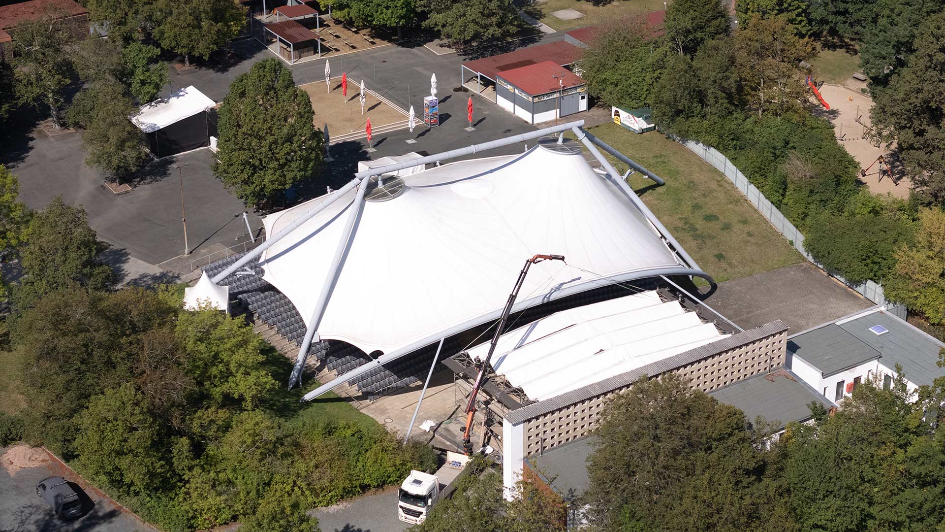 Das Parktheater im Stadtpark von Plauen. Foto: Spitzenstadt.de