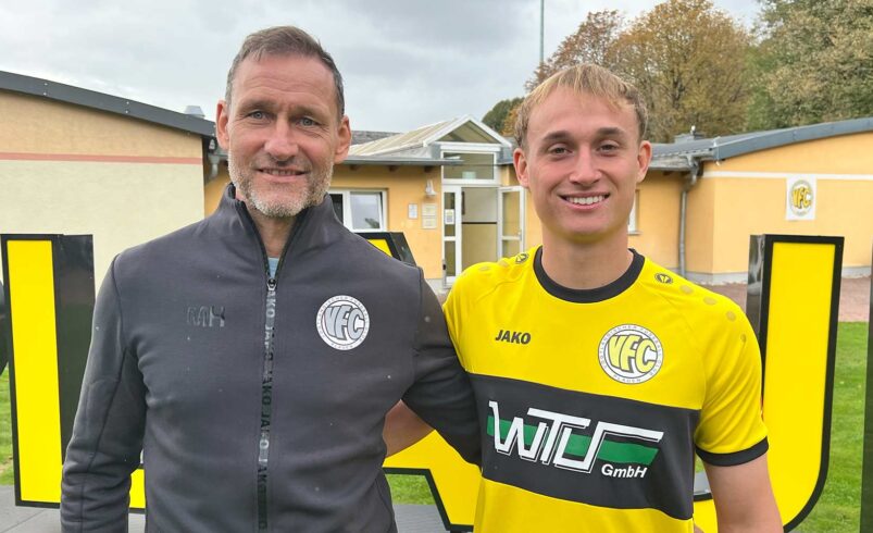 Herzlich Willkommen, Fabio Riedl! Einen weiteren Neuzugang verkündet der VFC Plauen. Mit Fabio Riedl verstärkt ein Mittelfeldspieler die Plauener. Der 21-Jährige durchlief die Jugend beim FC Ingolstadt. Foto: Sebastian Höfer