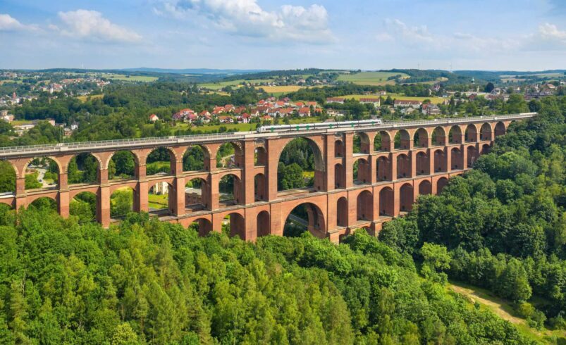 Die Göltzschtalbrücke. Foto: TVV