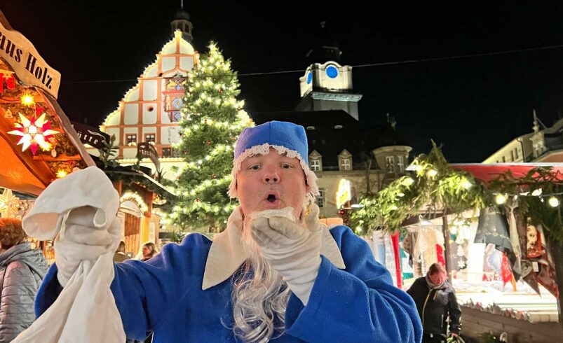 Marionettentheater und Abendgruß mit dem Sandmann. Foto: S. Höfer