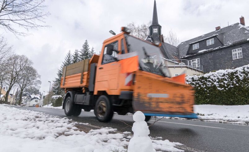 Straßenmeistereien im Vogtland rüsten sich für den Winter. Foto: Vogtlandkreis