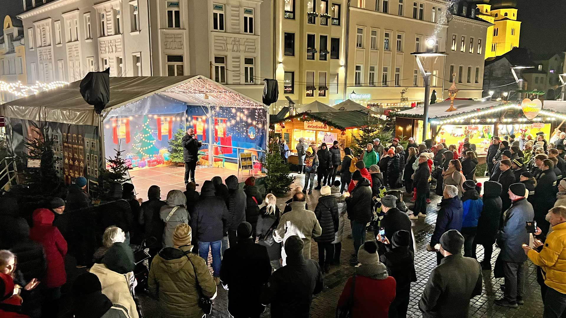 Plauen gedenkt den Opfern von Magdeburg. Foto: S. Höfer