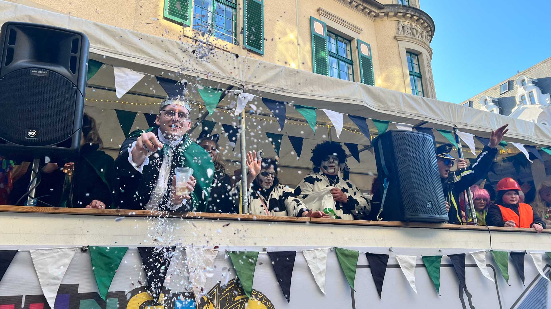 Die Highlights des 29. Plauener Carnevalumzuges