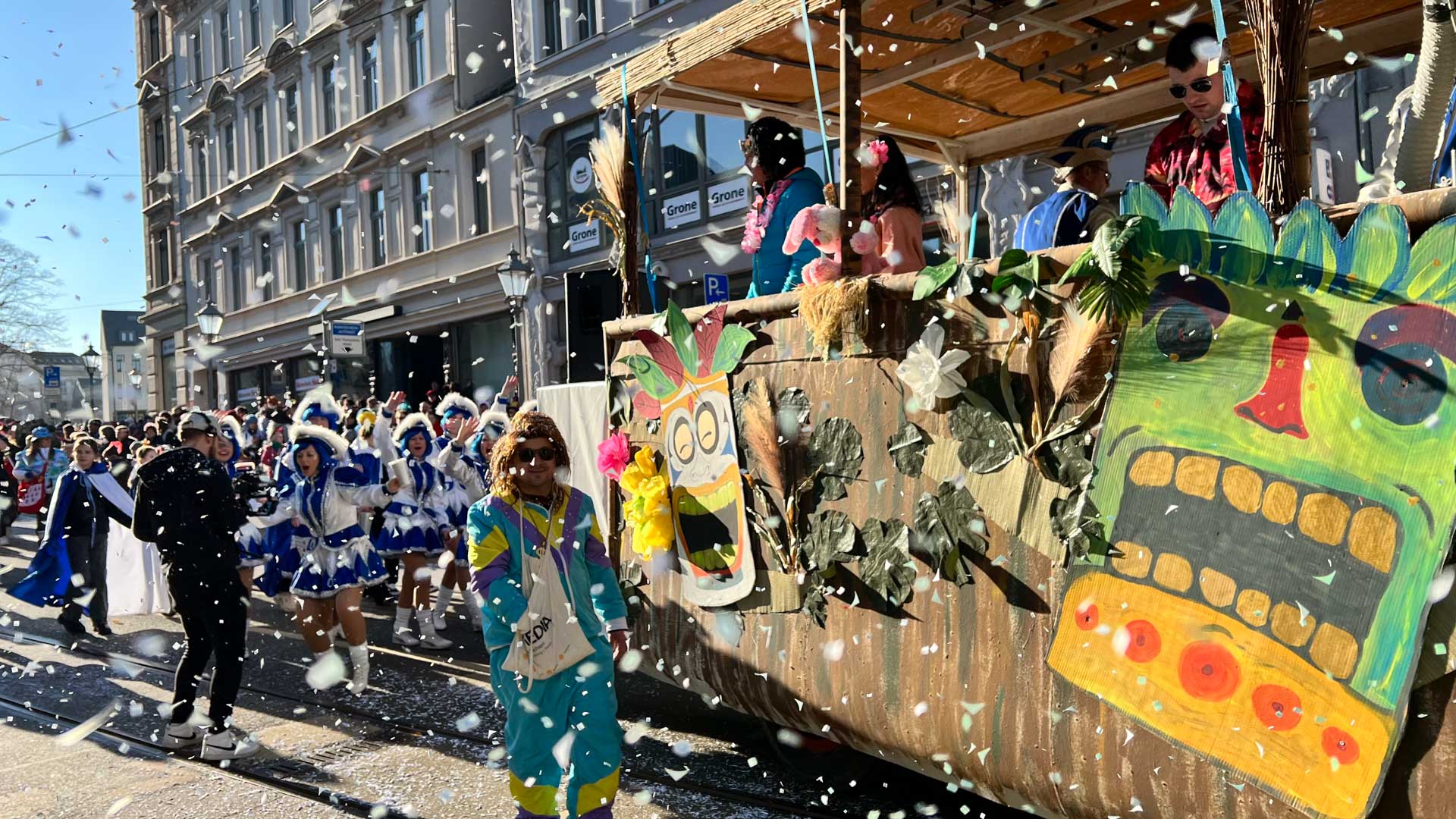 Die Highlights des 29. Plauener Carnevalumzuges