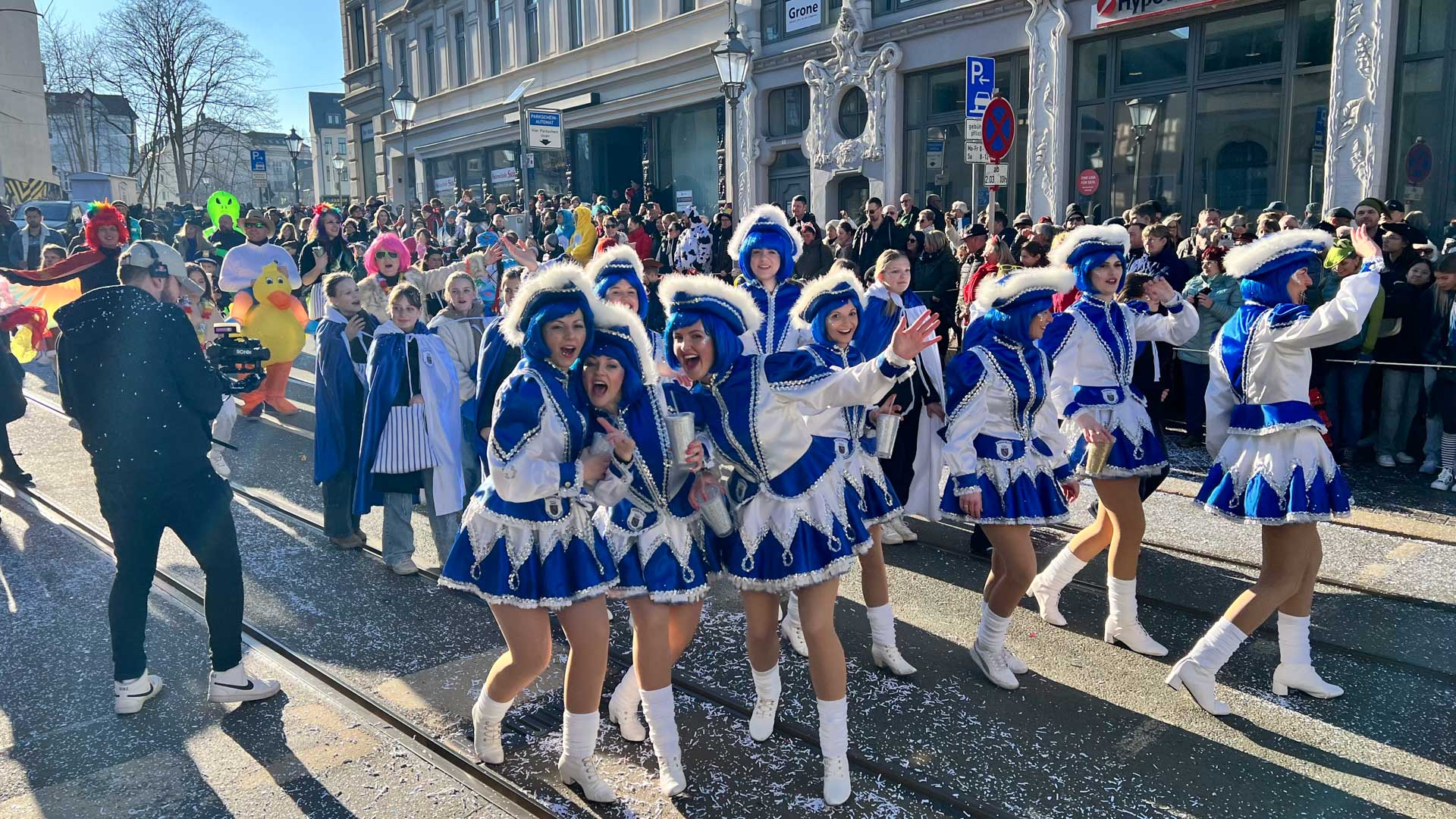 Die Highlights des 29. Plauener Carnevalumzuges