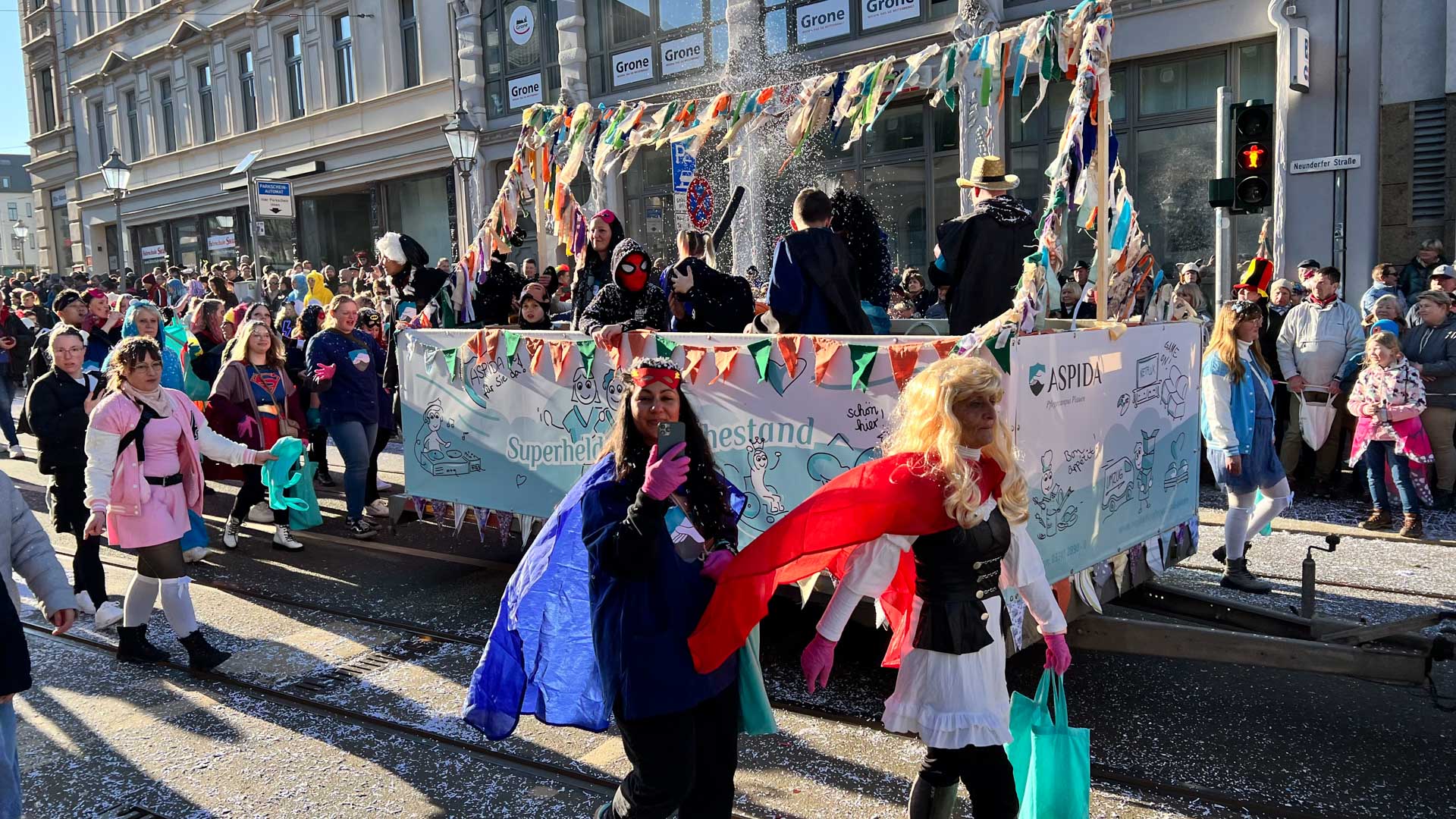 Die Highlights des 29. Plauener Carnevalumzuges